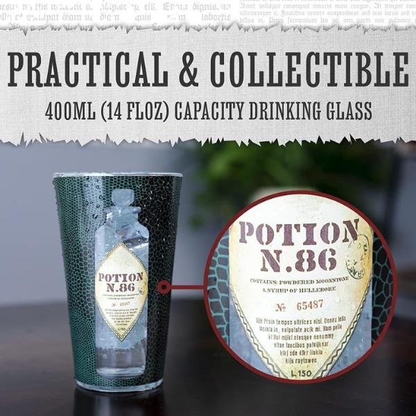 Paladone Bicchiere Harry Potter Potion Glass
