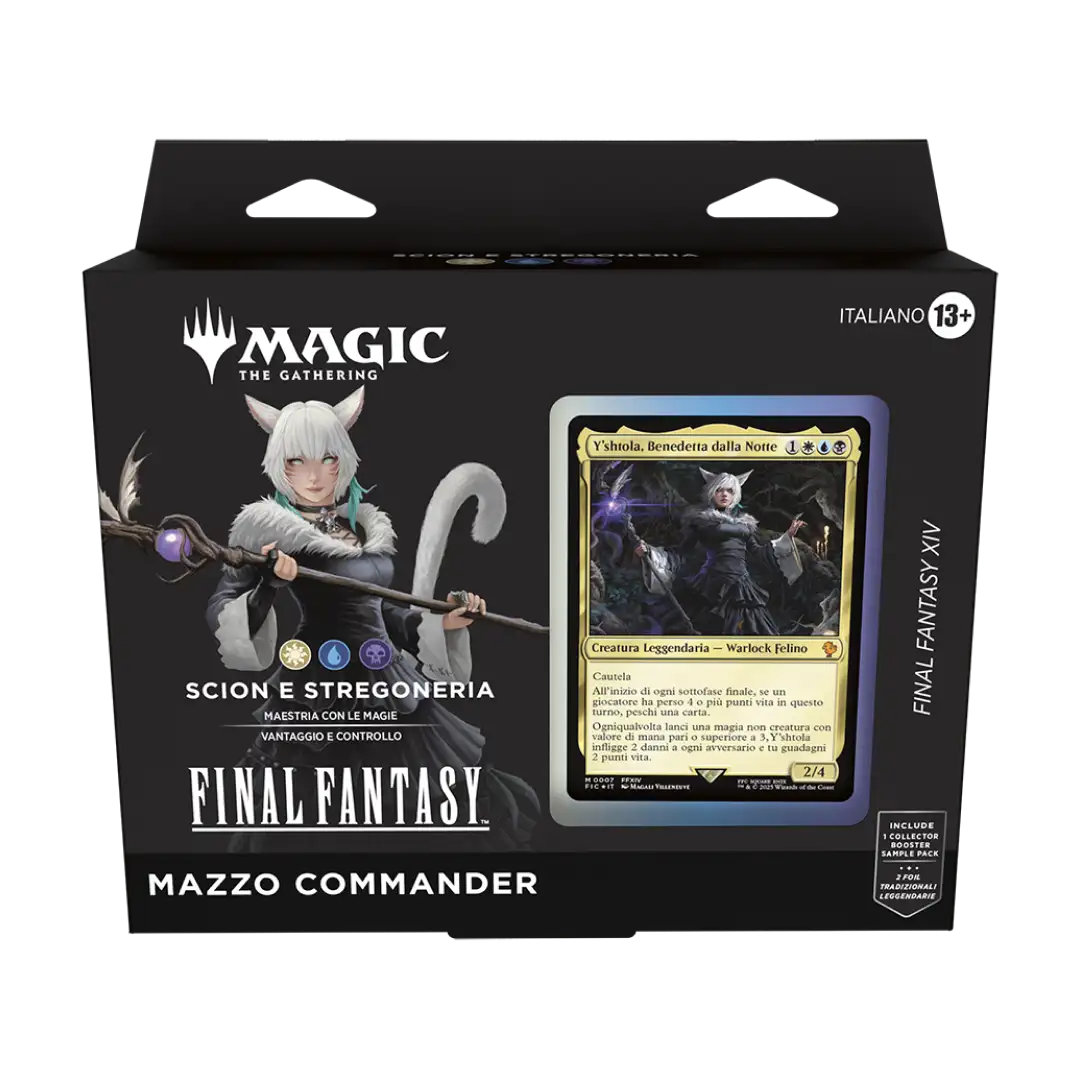 Magic: The Gathering Mazzo Commander Scion e Stregoneria FFXIV - ITA