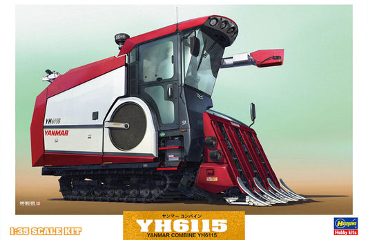 Hasegawa - YANMAR COMBINE YH6115 KIT 1:35 - Cod. HA66007