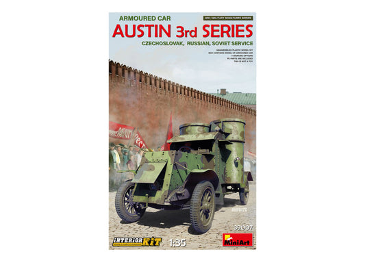 Miniart - AUSTIN ARMORED CAR 3rd SERIES CZECH. RUSSIAN SOVIET SERVICE KIT 1:35 - Cod. MIN39007