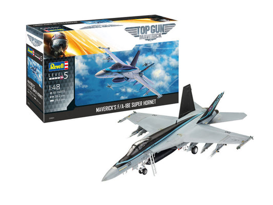 Revell - MAVERICK'S F/A-18E SUPER HORNET TOP GUN MOVIE KIT 1:48 - Cod. RV03864