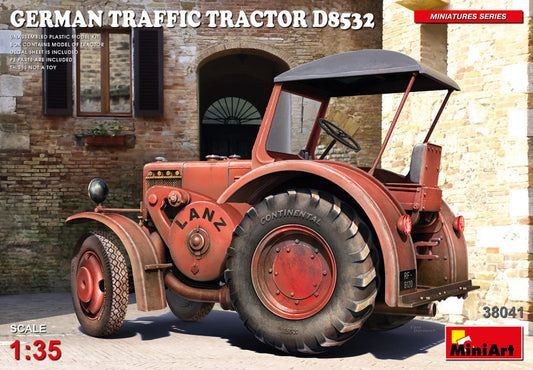 Miniart - GERMAN TRAFFIC TRACTOR D8532 KIT 1:35 - Cod. MIN38041