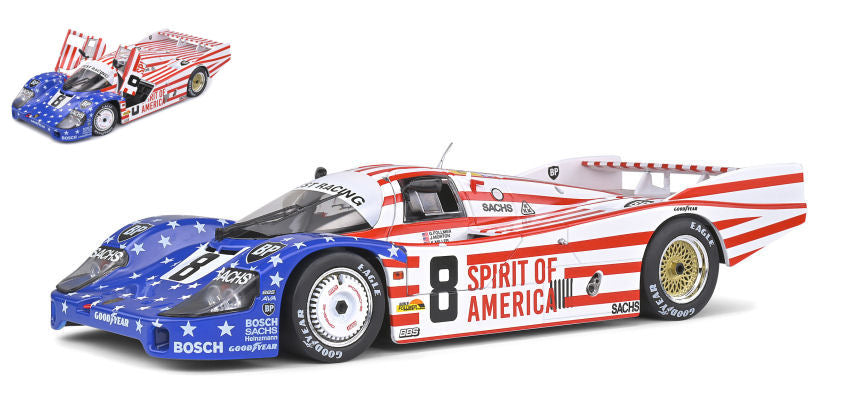 Solido - PORSCHE 956 LH N.8 LM 1986 FOLLMER-MORTON-MILLER 1:18 - Cod. SL1805503