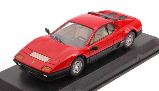 Best Model - FERRARI 512 BB 1976 RED/BLACK 1:43 - Cod. BT9802