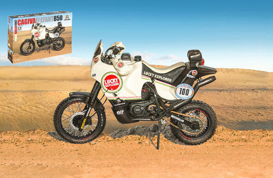 Italeri - CAGIVA ELEPHANT 850 PARIS-DAKAR 1987 KIT 1:9 - Cod. IT4643