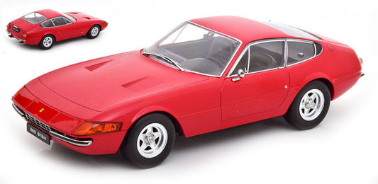 Kk Scale - FERRARI 365 GTB/4 DAYTONA COUPE' 2 SERIES 1971 RED 1:18 - Cod. KKDC180591