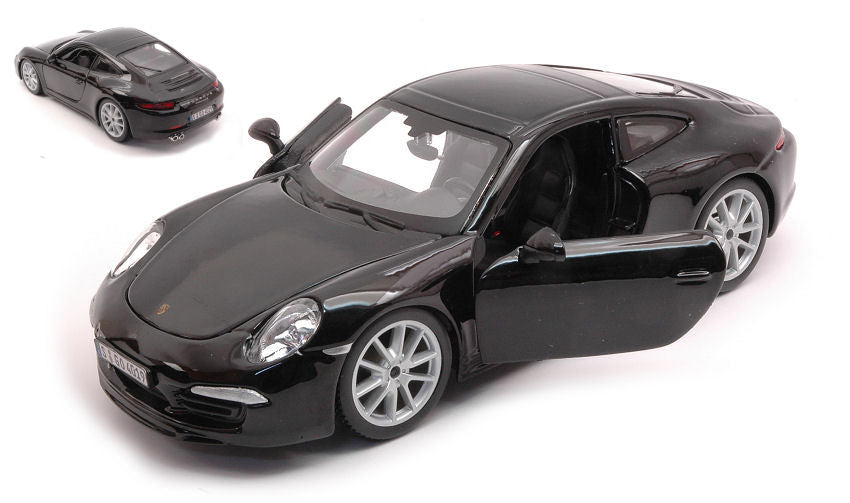 Burago - PORSCHE 911 991 2011 BLACK 1:24 - Cod. BU21065Z
