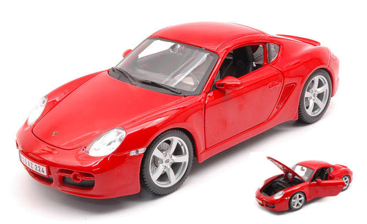 Maisto - PORSCHE CAYMAN S RED 1:18 - Cod. MI31122R