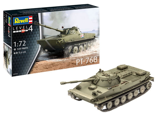 Revell - CORAZZATO PT-76B KIT 1:72 - Cod. RV03314