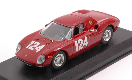 Best Model - FERRARI 250 LM N.124 WINNER GP MUGELLO 1965 CASONI-NICODEMI 1:43 - Cod. BT9799