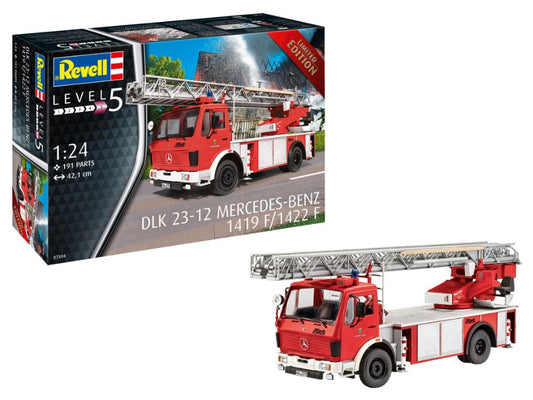 Revell - FIRE ENGINE MERCEDES 1419 F/1422 F KIT 1:24 - Cod. RV07504