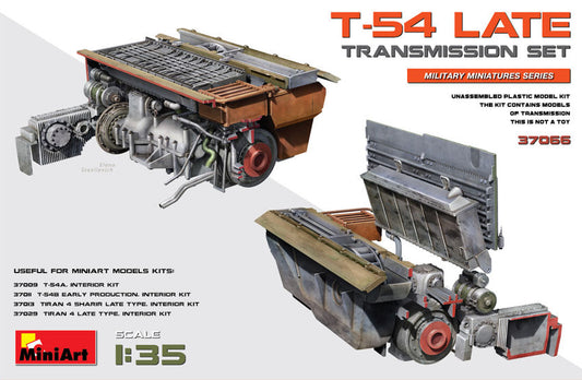 Miniart - T-54 LATE TRANSMISSION SET KIT 1:35 - Cod. MIN37066