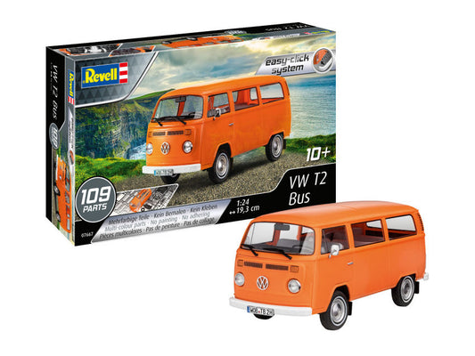 Revell - VW T2 BUS (EASY-CLICK SYSTEM) KIT 1:24 - Cod. RV07667