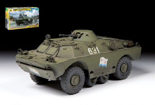 Zvezda - BRDM-2 RUSSIAN ARMORED CAR KIT 1:35 - Cod. Z3638