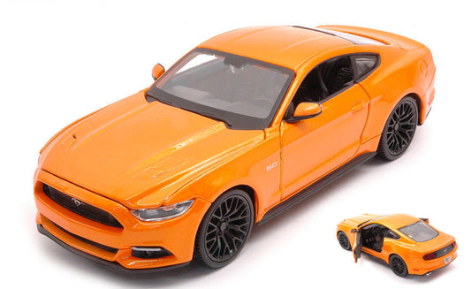 Maisto - FORD MUSTANG GT 2015 ORANGE 1:24 - Cod. MI31508O