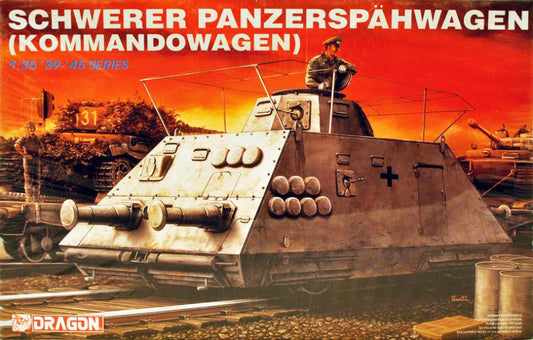 Dragon - SCHWERER PANZERSPAHAGEN KOMMANDOWAGEN KIT 1:35 - Cod. D6071
