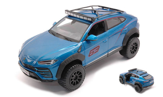 Maisto - LAMBORGHINI URUS N.63 TUNING METALLIC BLUE 1:24 - Cod. MI32533B