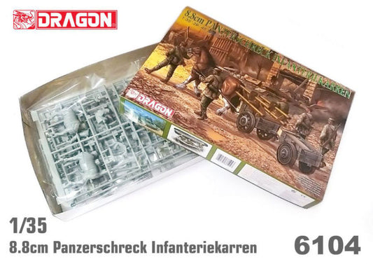 Dragon - PANZERSCHRECK INFANTERIEKARRE KIT 1:35 - Cod. D6104