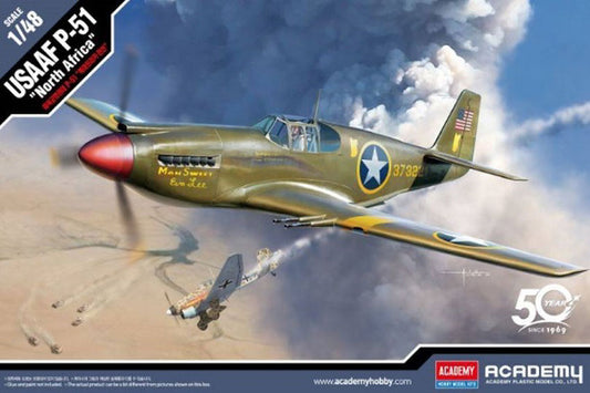 Academy - USAAF P-51 NORTH AFRICA KIT 1:48 - Cod. ACD12338