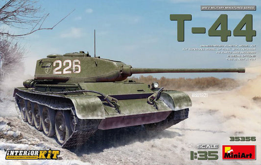 Miniart - T-44 INTERIOR KIT 1:35 - Cod. MIN35356
