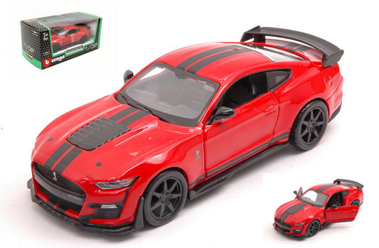 Burago - MUSTANG SHELBY GT500 2020 RED 1:32 - Cod. BU43050