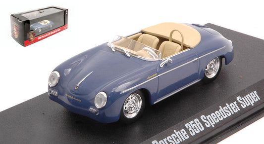 Greenlight - PORSCHE 356 SPEEDSTER SUPER BLUE 1:43 - Cod. GREEN86598