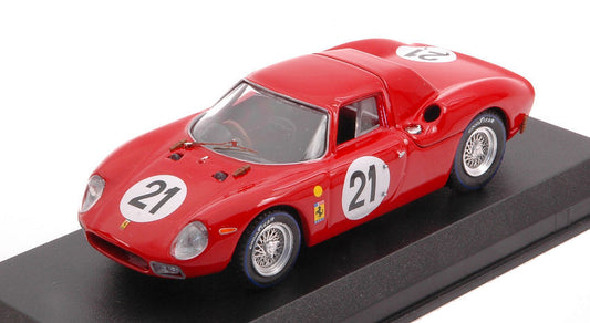 Best Model - FERRARI 250 LM N.21 WINNER LM 1965 J.RINDT-M-GREGORY 1:43 - Cod. BT9173-2