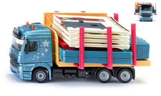 Siku - CAMION TRASPORTO CASA PREFABBRICATA 1:50 - Cod. SK3562