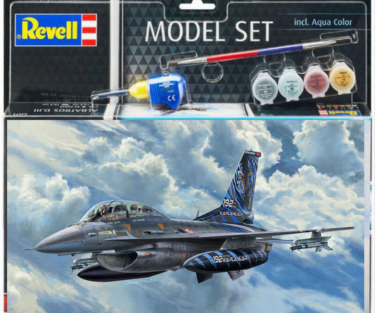Revell - F-16D FIGHTING FALCON MODEL SET KIT 1:72 - Cod. RV63844