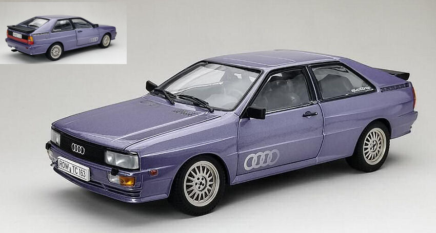 Sunstar - AUDI QUATTRO ROAD CAR METALLIC PURPLE 1:18 - Cod. SS4163