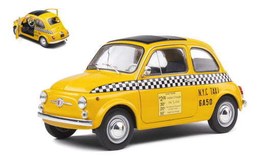 Solido - FIAT 500 1965 TAXI NYC 1:18 - Cod. SL1801407