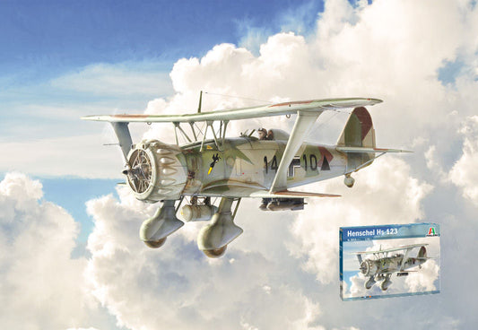 Italeri - HENSCHEL HS 123 KIT 1:48 - Cod. IT2819