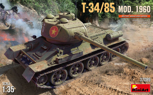 Miniart - T-34-85 Mod.1960 KIT 1:35 - Cod. MIN37089