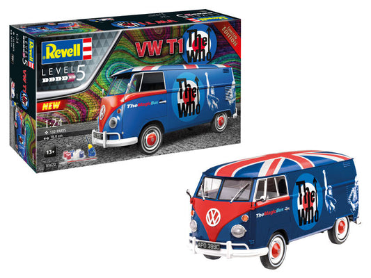 Revell - VW T1 "THE WHO" GIFT SET KIT 1:24 - Cod. RV05672
