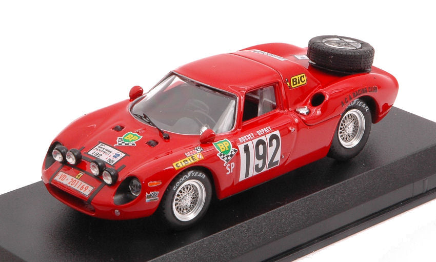 Best Model - FERRARI 250 LM N.192 TOUR DE FRANCE 1969 ROUGET-DEPRET 1:43 - Cod. BT9023-2