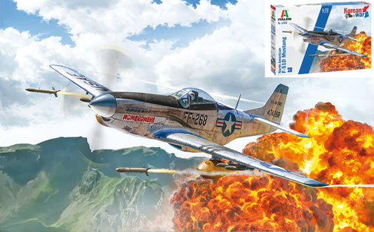 Italeri - NORTH AMERICAN F-51D KOREAN WAR KIT 1:72 - Cod. IT1452