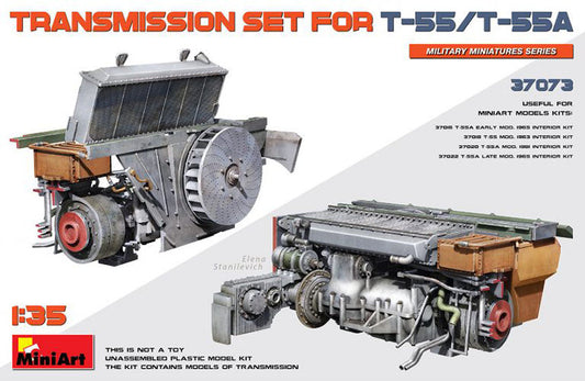 Miniart - TRANSMISSION SET FOR T-55/T-55A KIT 1:35 - Cod. MIN37073