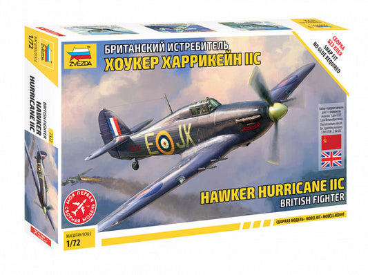 Zvezda - HAWKER HURRICANE Mk II C KIT 1:72 - Cod. Z7322