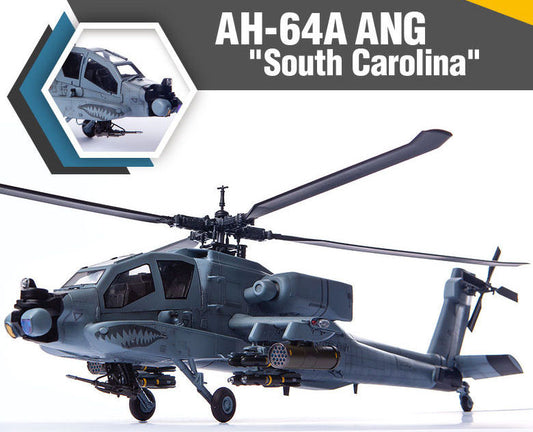 Academy - ELICOTTERO AH-64A ANG SOUTH CAROLINA KIT 1:35 - Cod. ACD12129
