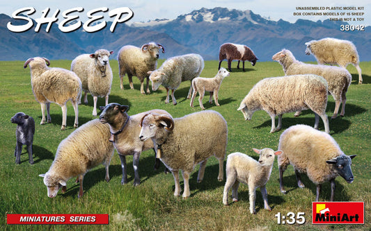 Miniart - SHEEP KIT 1:35 - Cod. MIN38042