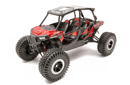 New Ray - POLARIS RZR XP TURBO EPS XTREME OFF ROAD METALLIC RED 1:18 - Cod. NY57976R