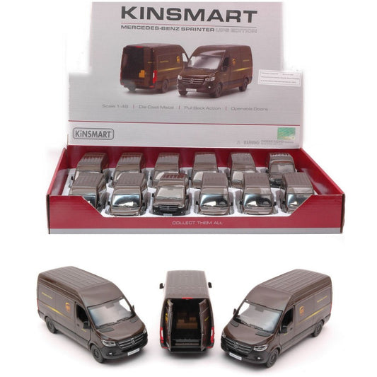 Kinsmart - MERCEDES SPRINTER UPS cm 12 - Cod. KT5430D