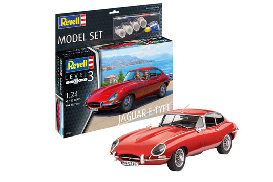 Revell - JAGUAR E-TYPE MODEL SET KIT 1:24 - Cod. RV67668