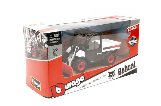 Burago - BOBCAT TOOLCAT 5600 WITH SNOW PLOW cm 10 - Cod. BU31805