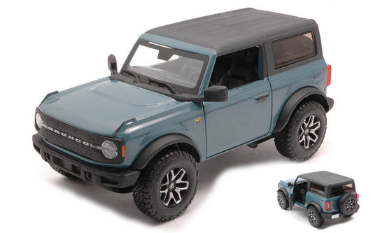 Maisto - FORD BRONCO BADLANDS 2021 LIGHT BLUE 1:24 - Cod. MI31530B
