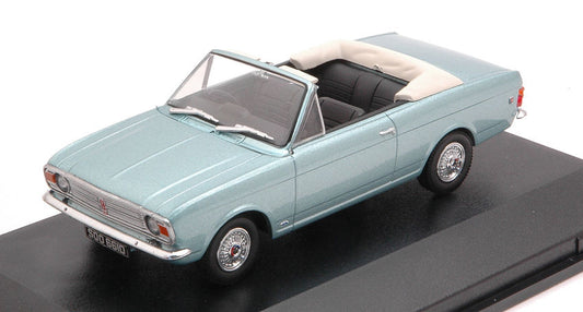 Oxford - FORD CORTINA MKII CRAYFORD CONVERTIBLE LIGHT BLUE CANOPY OPEN 1:43 - Cod. OXF43CCC001B
