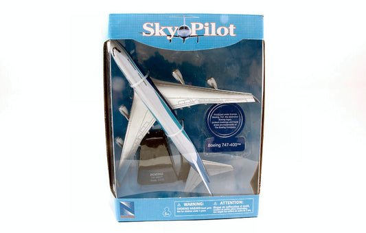 New Ray - SKYPILOT PASSENGERS PLANES BOEING 747-400 cm 24 SCALA 1:270 - Cod. NY20673A