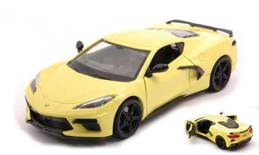 Motormax - CORVETTE STINGRAY 2020 YELLOW 1:24 - Cod. MTM79360Y