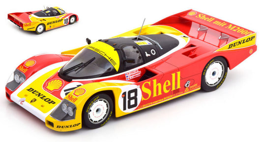 Norev - PORSCHE 962 C SHELL N.18 LM 1988 WOLLEK-SCHUPPAN v.d.MERVE 1:18 - Cod. NV187414