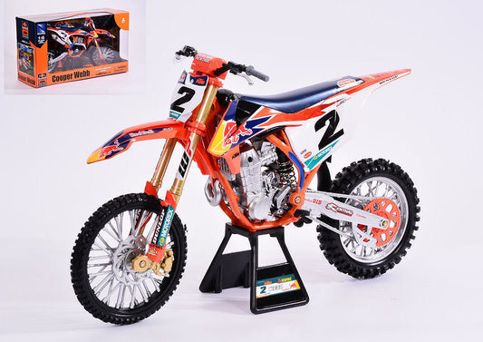 New Ray - RED BULL KTM 450 SX-F N.2 FACTORY RACING TEAM COOPER WEBB 2019 1:6 - Cod. NY49683